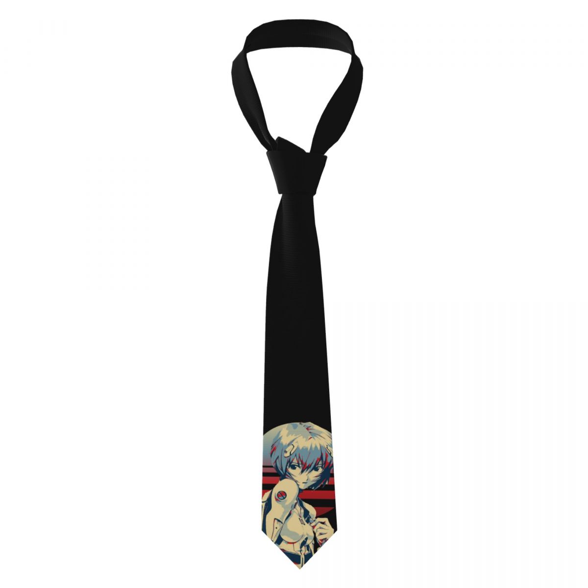 Men Accessories For Neck - Rei Ayanami Classic Neckties Unisex Silk