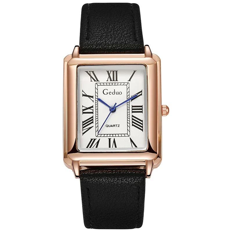 Men Accessories For Wrist - New Fashion Luxury Designer Rectangle Dial