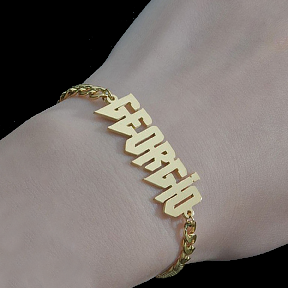 Men Accessories For Wrist - Custom Nameplate Bracelet For Men Women