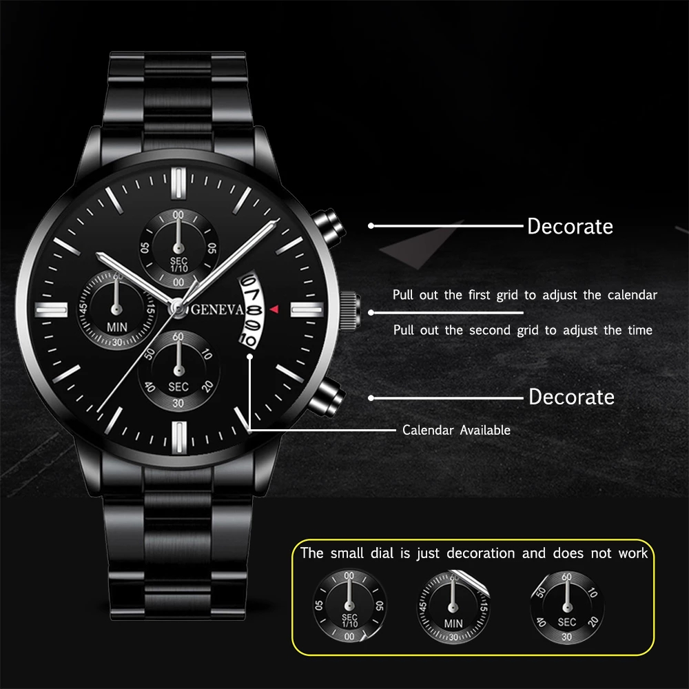 Fashion Mens Sports Watches Lu - огляд і ціна Men Accessories For Wrist