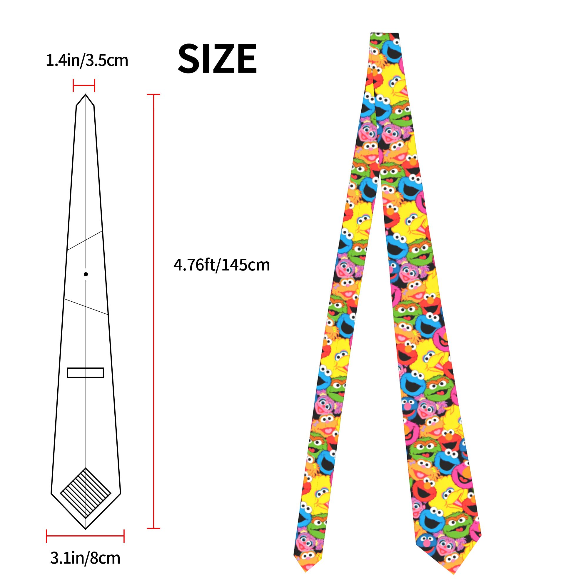 Sesames Streets Cartoon Comedy - огляд і ціна Men Accessories For Neck