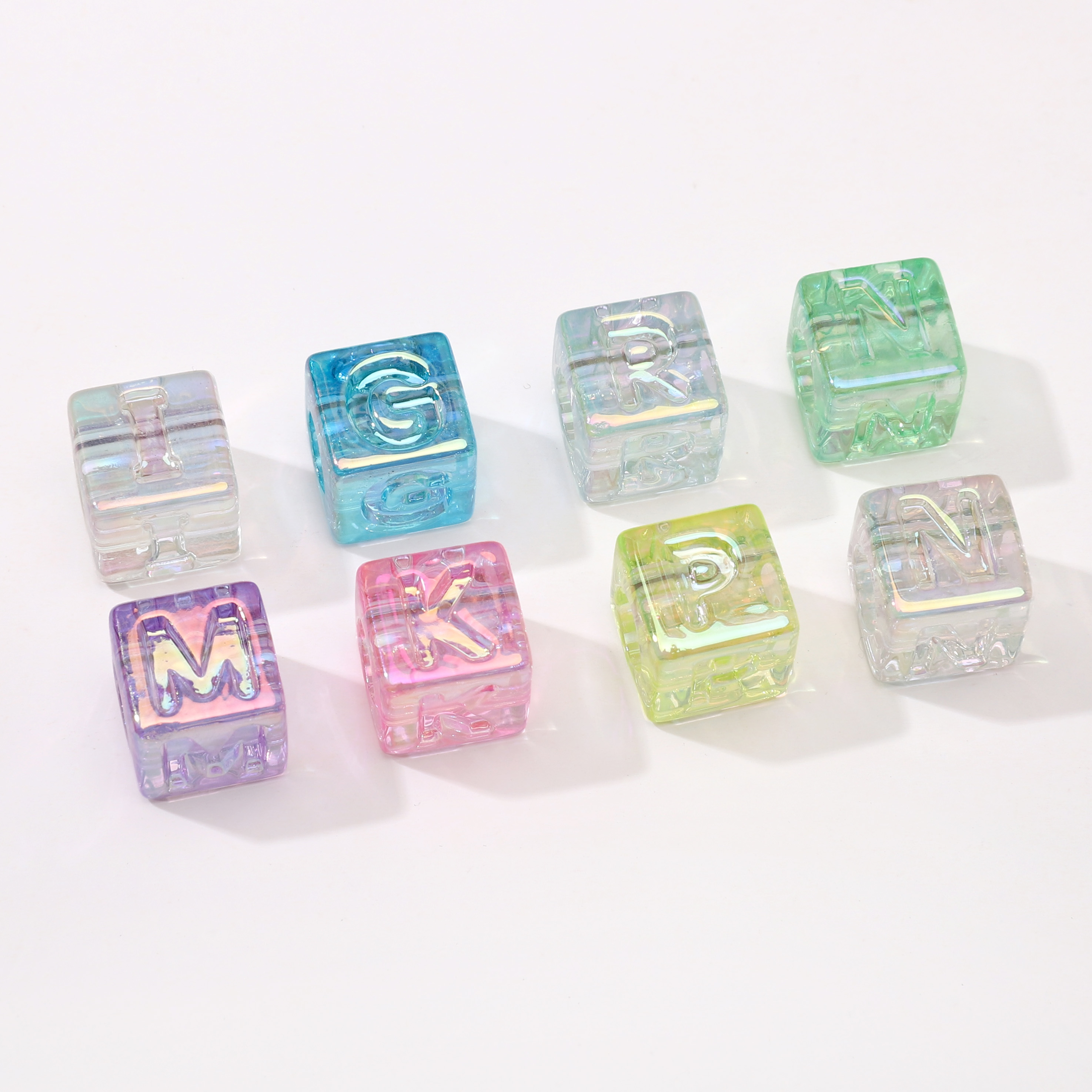 10Pcs beading Colorful Clear L - огляд і ціна Men'S Accessories Jewelry Bracelet