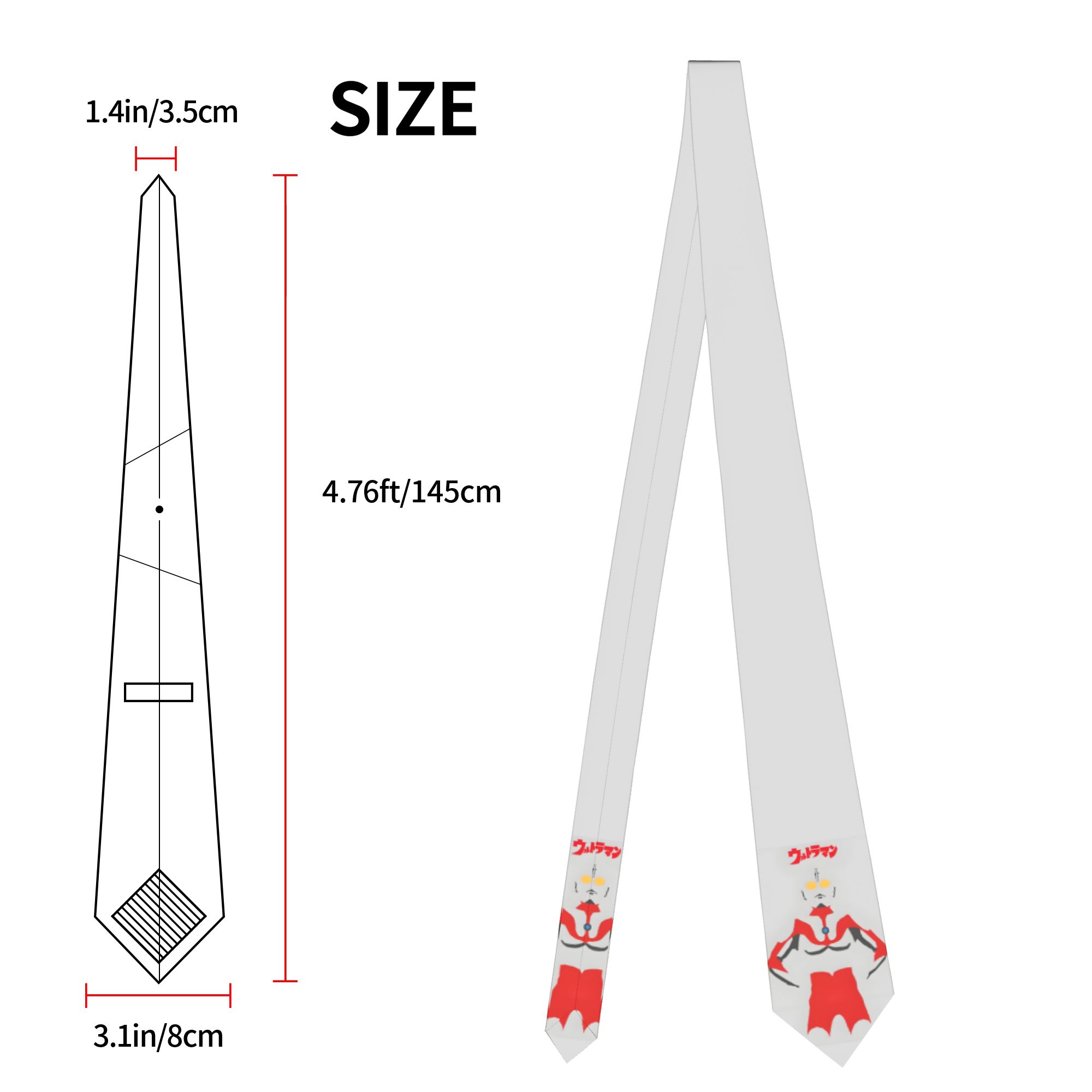 Custom Ultramanes Anime Neck T - огляд і ціна Men Accessories For Neck