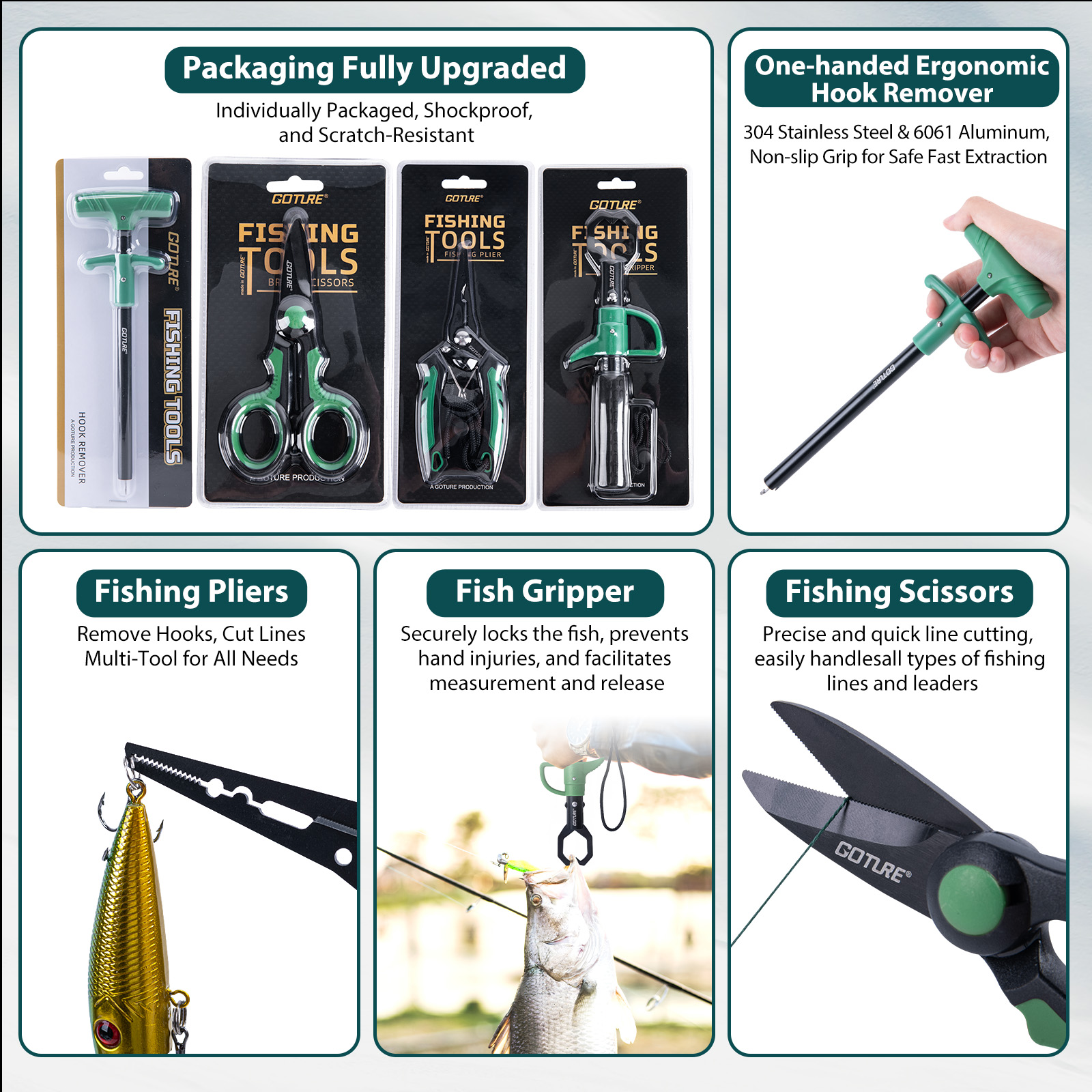Goture Fishing Rod Backpack Se - огляд і ціна Men Accessories Combo Gift