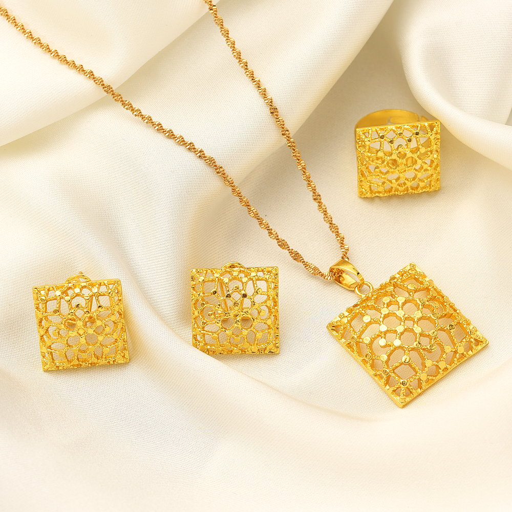 Fashion Square Gold Color Jewe - огляд і ціна Men Accessories In Dubai