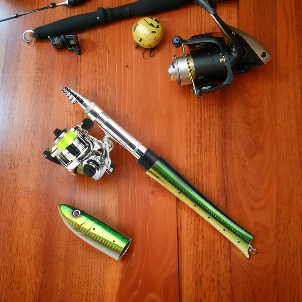 Portable Fish Shaped Fishing R - огляд і ціна Men Accessories Combo Gift