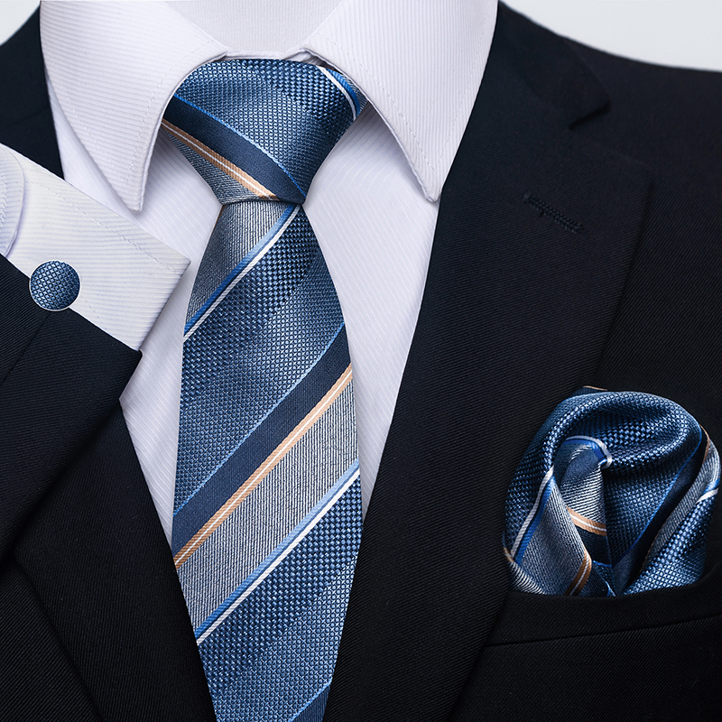 Brand Fashion  8 cm Tie Pocket - огляд і ціна Men'S Accessories Gift Set Branded
