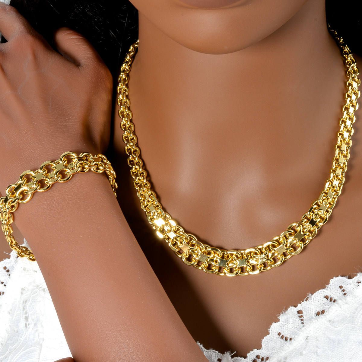 Sunny Luxury 18k Gold Plated G - огляд і ціна Men Accessories In Dubai