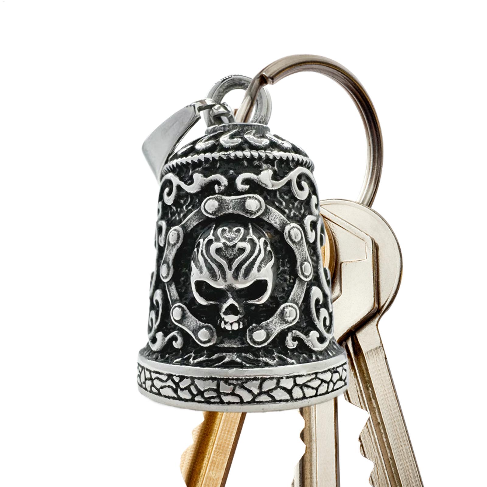 Skull Bell Charm Motorcycle Be - огляд і ціна Men Accessories Hand