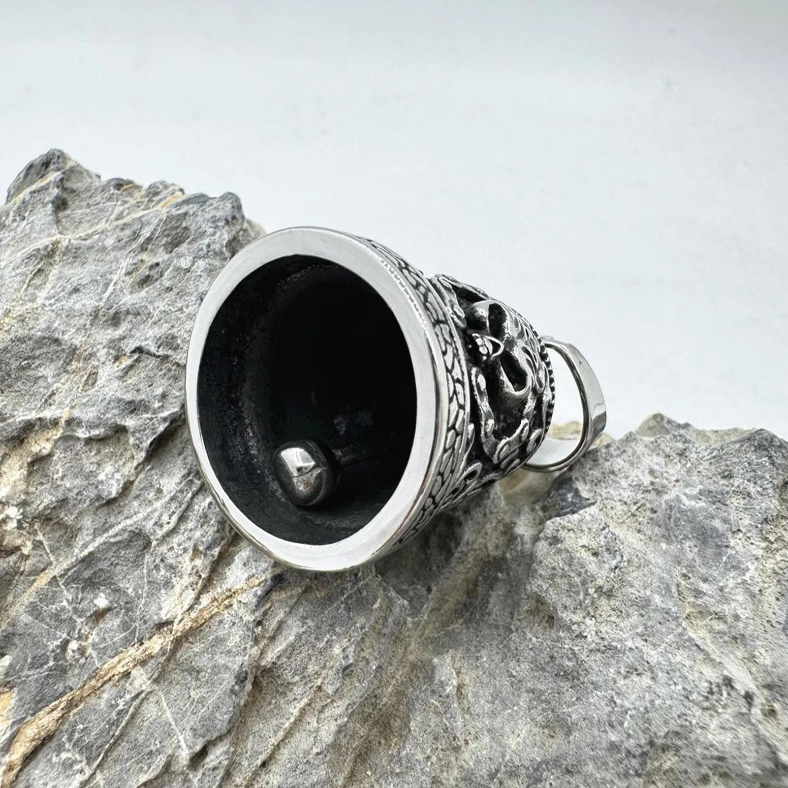 Skull Bell Charm Motorcycle Be - огляд і ціна Men Accessories Hand