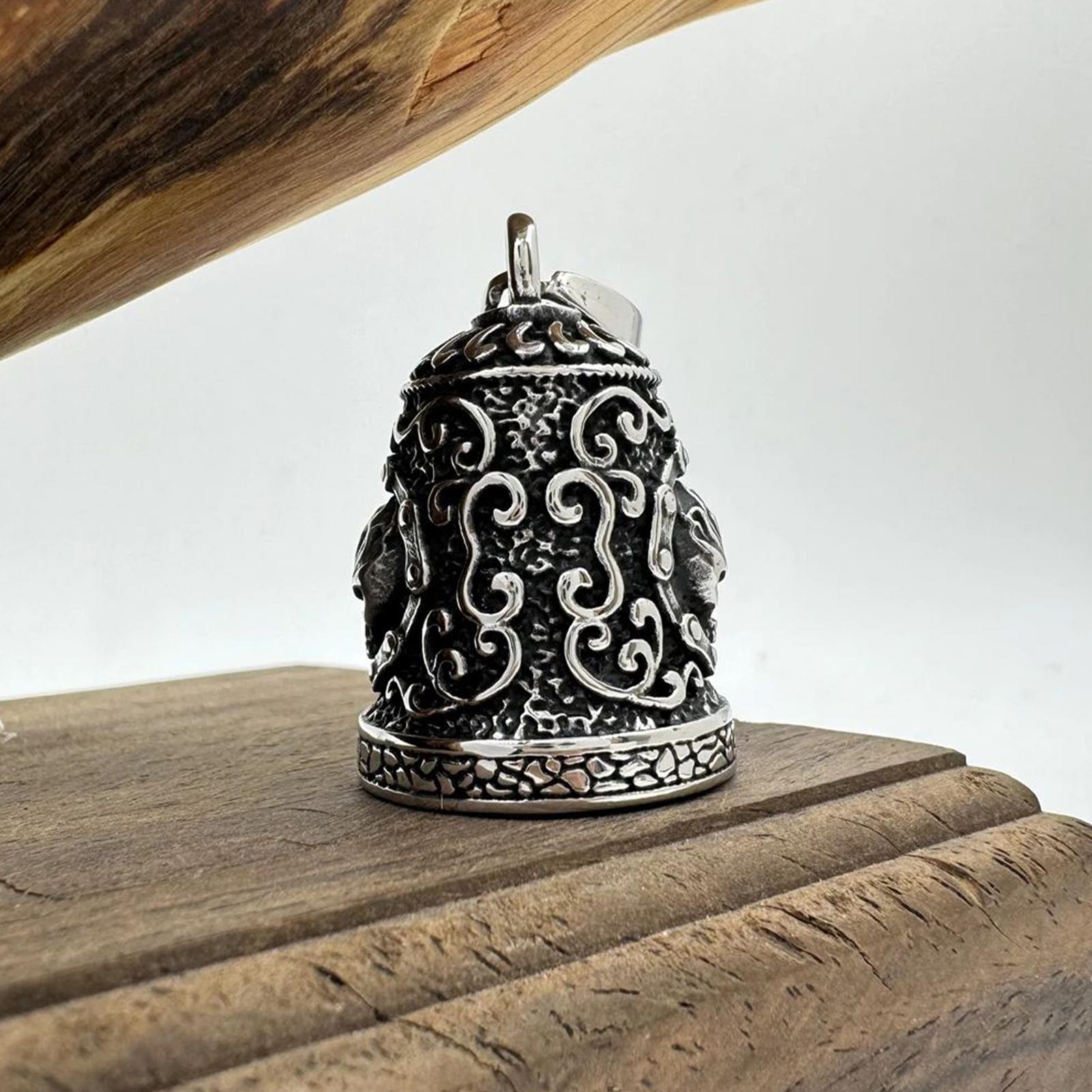 Skull Bell Charm Motorcycle Be - огляд і ціна Men Accessories Hand