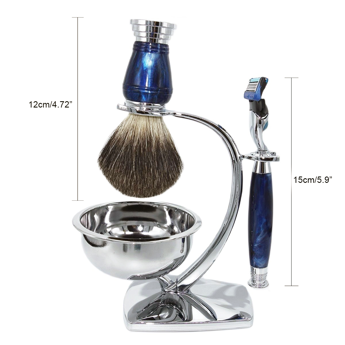 iRAZOR Royalblue 5-Layer Fusio - огляд і ціна Men Accessories Combo Gift