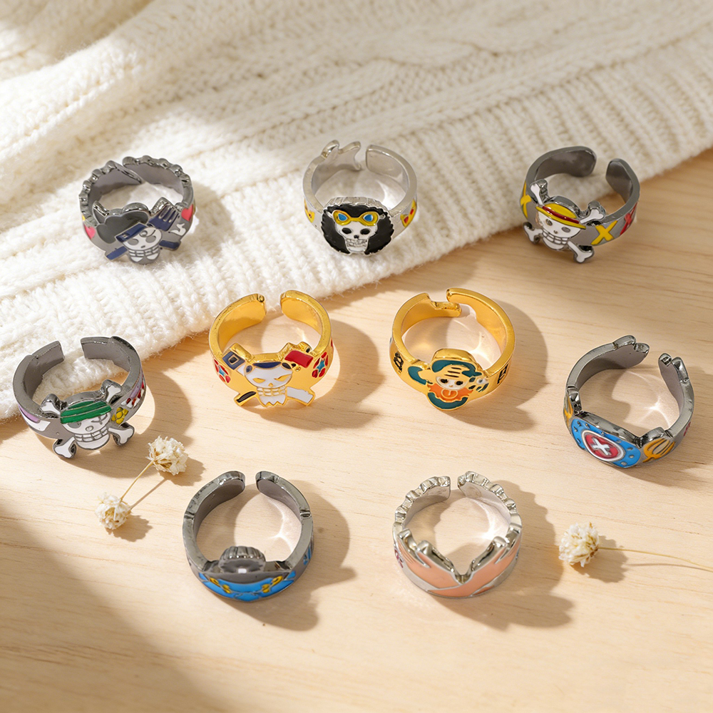 One Piece Skull Logo Adjustabl - огляд і ціна Men'S Accessories Jewelry Bracelet