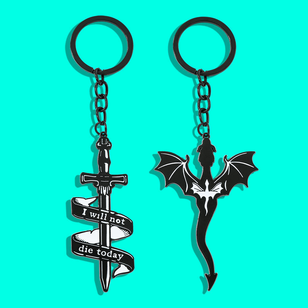 Fourth Wing Black Dragon Keych - огляд і ціна Men Accessories Hand