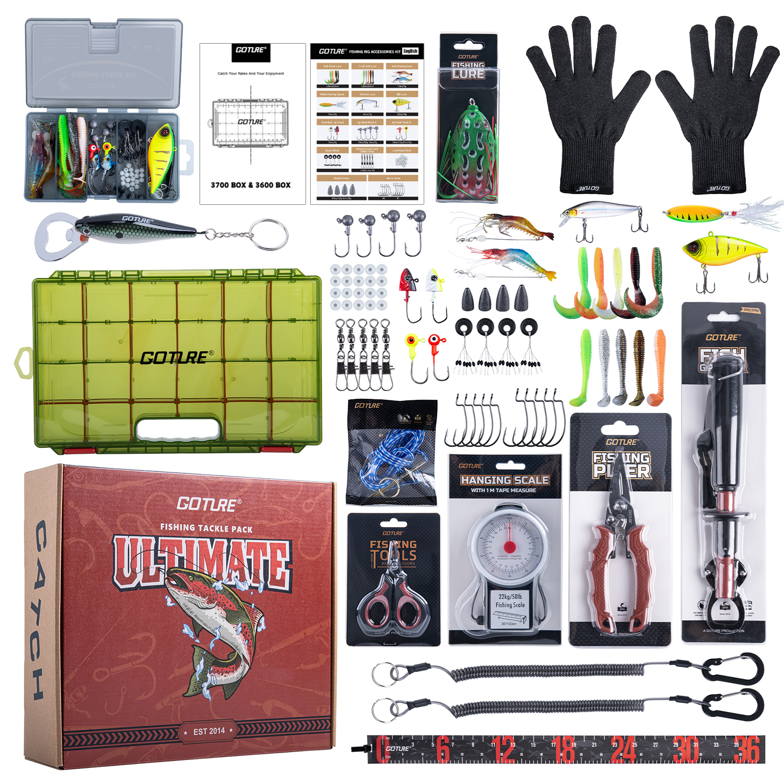Goture Outdoor Fishing Accesso - огляд і ціна Men Accessories Combo Gift