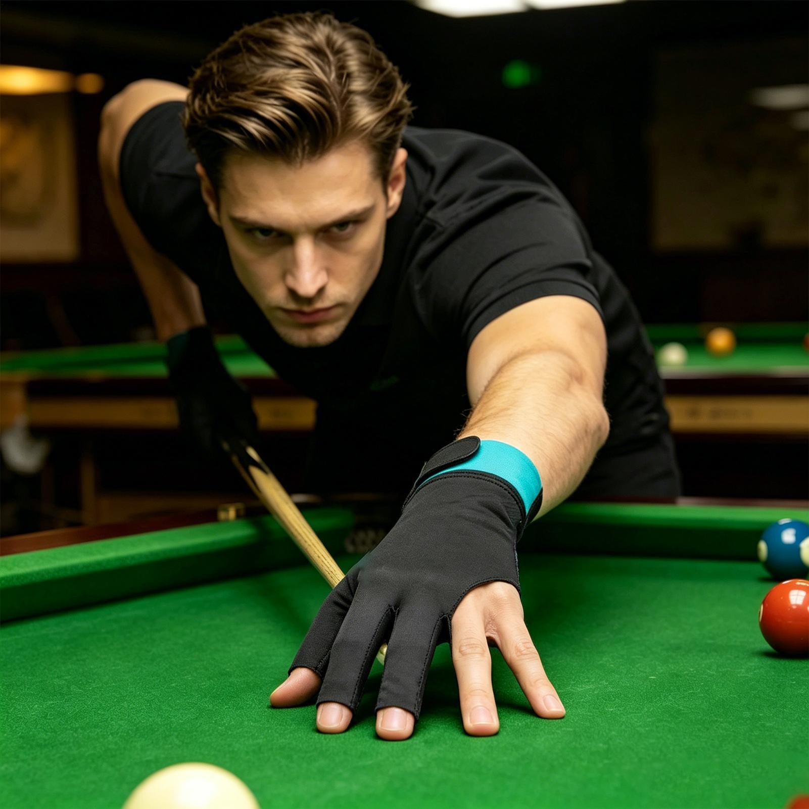 Pool Glove 3-Finger Anti-Slip  - огляд і ціна Men Accessories Hand