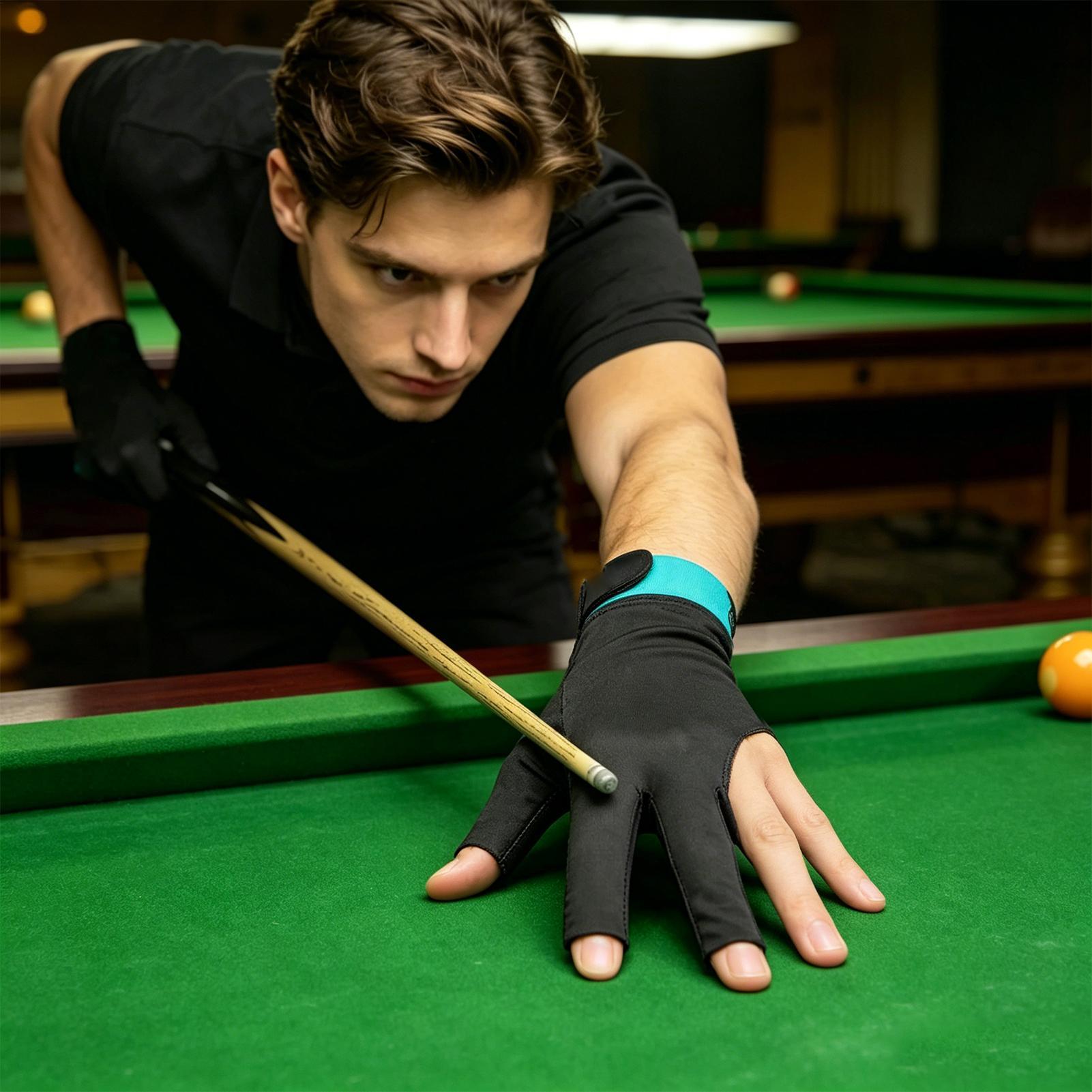 Pool Glove 3-Finger Anti-Slip  - огляд і ціна Men Accessories Hand