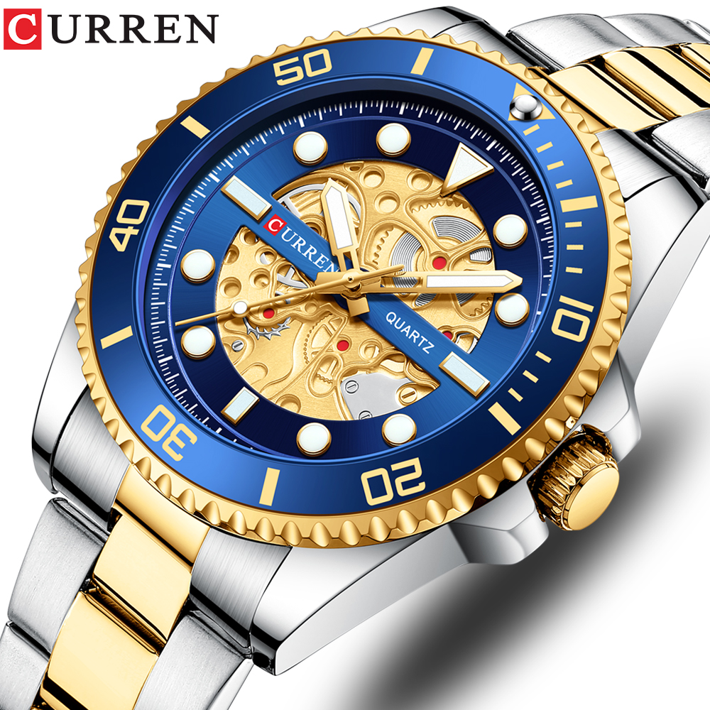 CURREN Fashion Mens Stainless  - огляд і ціна Men Accessories For Wrist