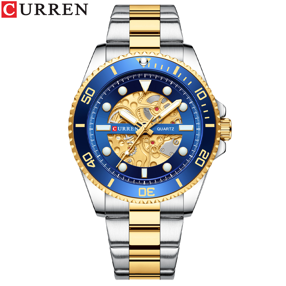 CURREN Fashion Mens Stainless  - огляд і ціна Men Accessories For Wrist