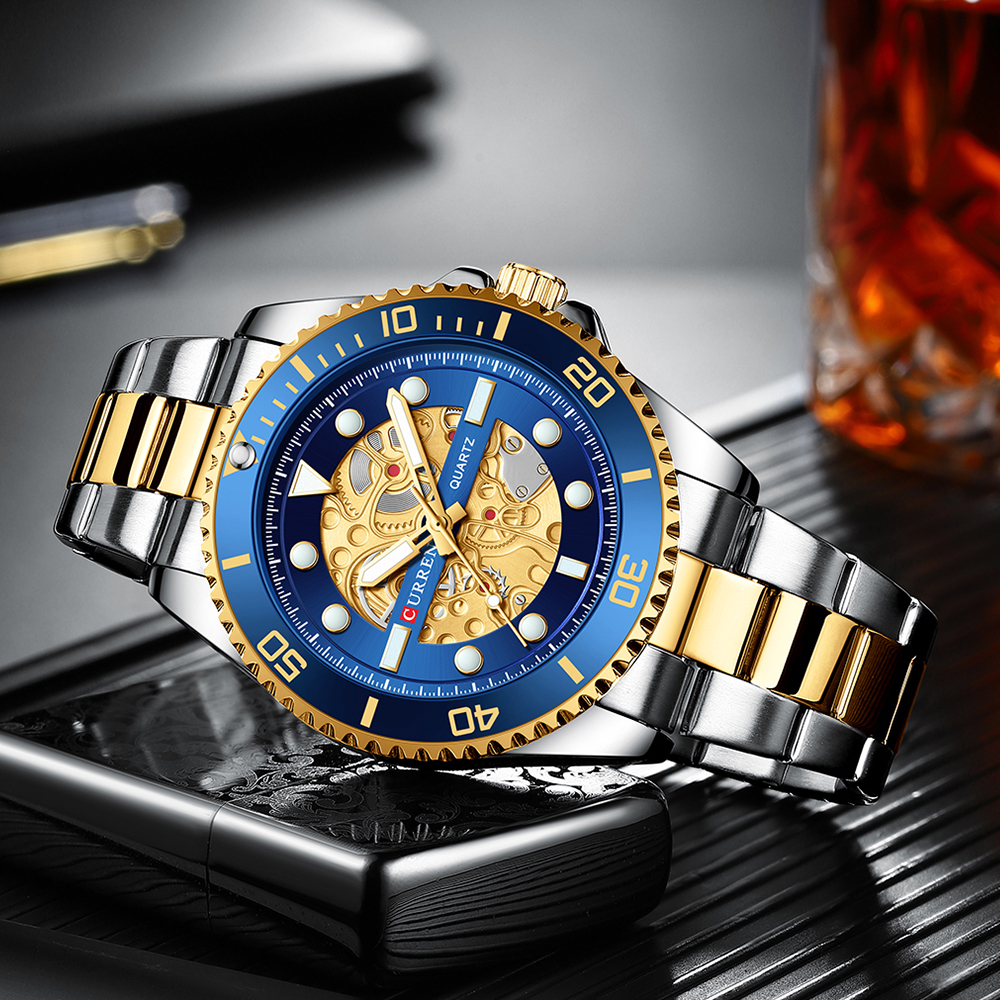 CURREN Fashion Mens Stainless  - огляд і ціна Men Accessories For Wrist