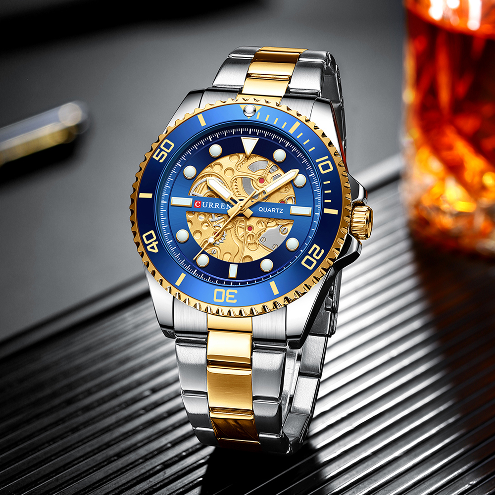 CURREN Fashion Mens Stainless  - огляд і ціна Men Accessories For Wrist
