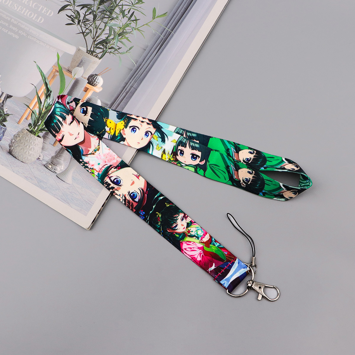 Cute Anime Girl Lanyard Neck S - огляд і ціна Men Accessories For Neck
