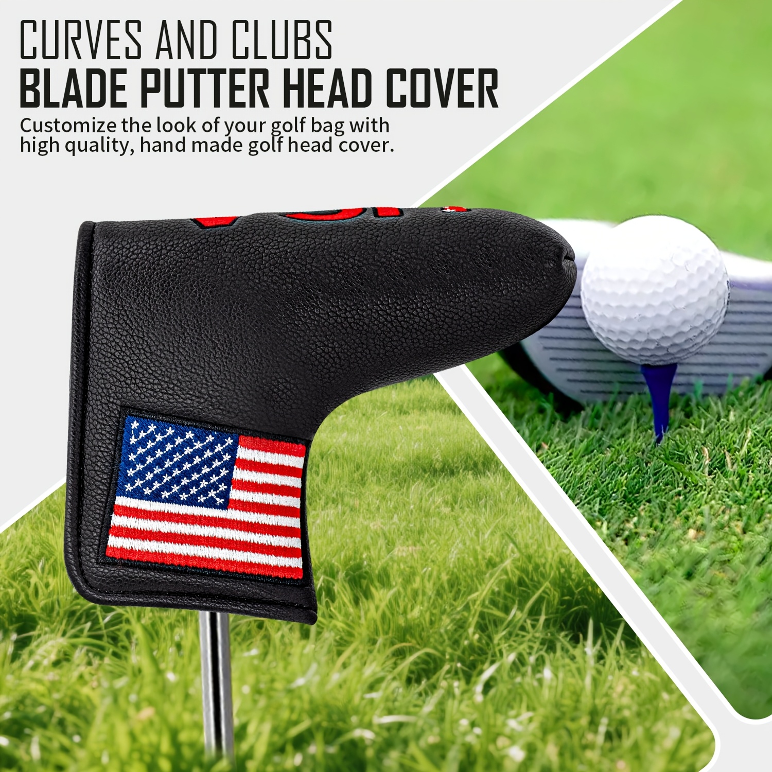 1pc USA Style Golf Putter Cove - огляд і ціна Men Accessories Usa