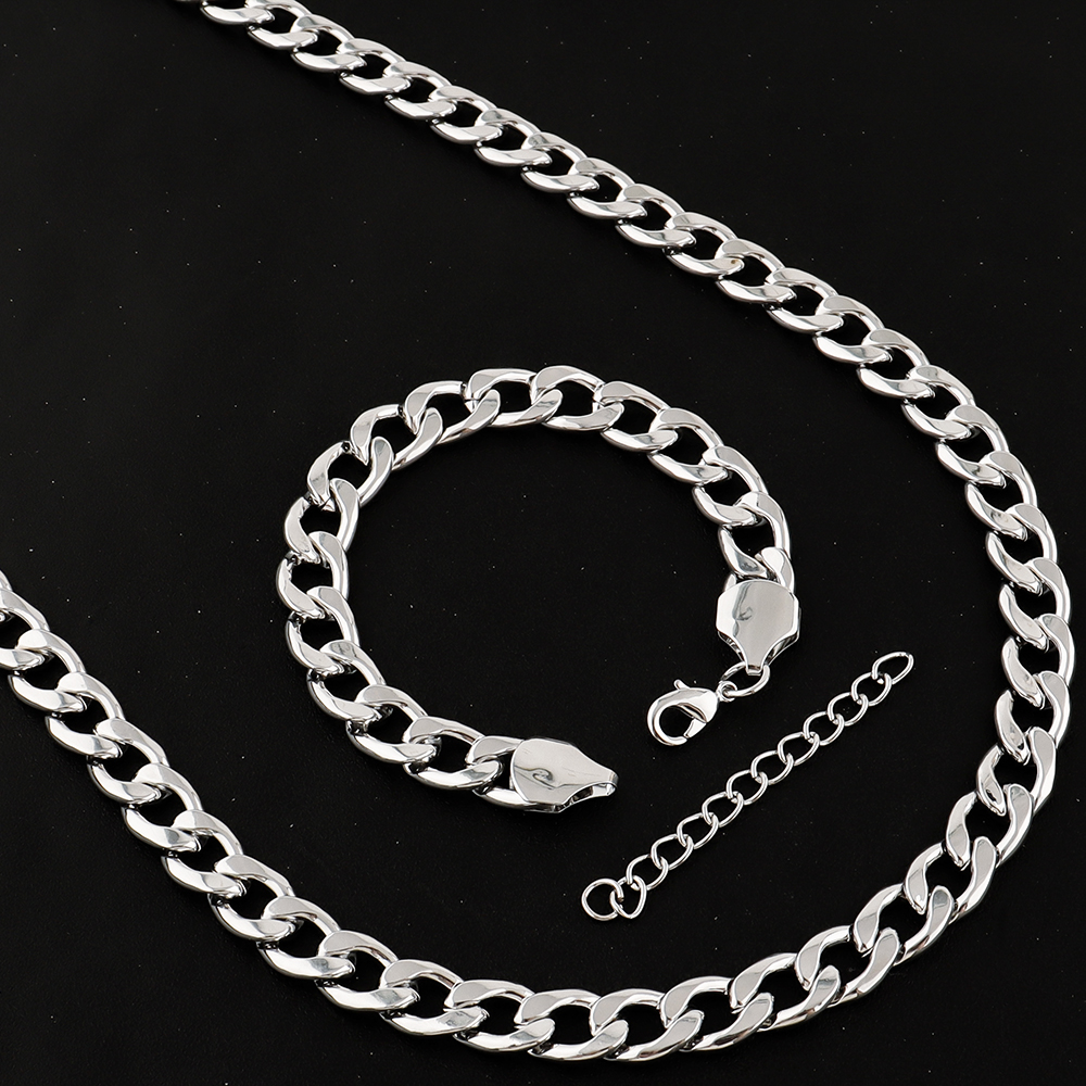 Dubai Cuban Gold Silver Snake  - огляд і ціна Men Accessories In Dubai