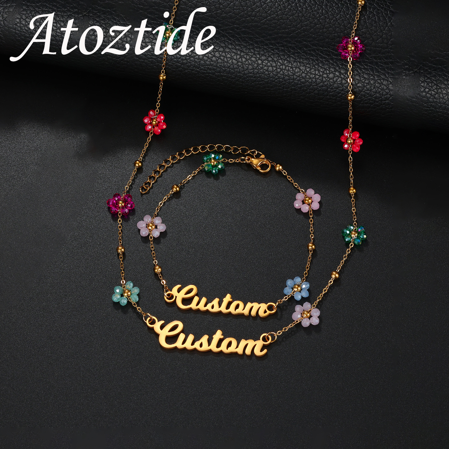Atoztide Custom Name Jewelry S - огляд і ціна Men'S Accessories Jewelry Bracelet