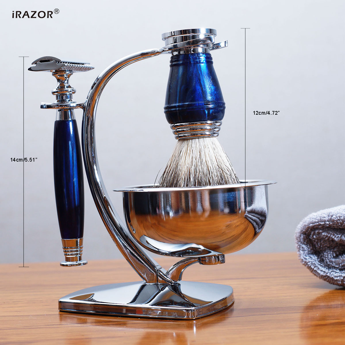 iRAZOR Royalblue Safety Razor  - огляд і ціна Men Accessories Combo Gift