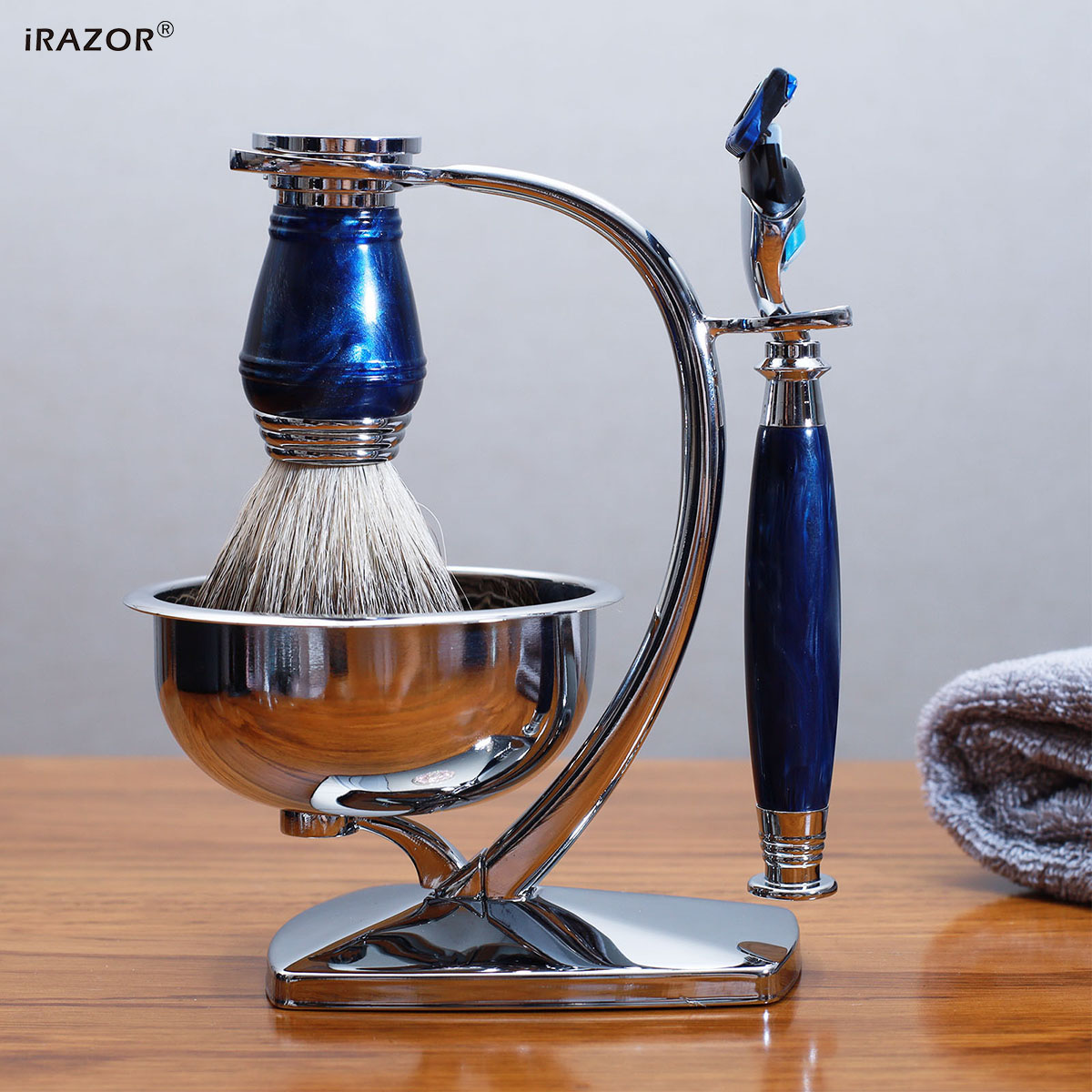 iRAZOR Royalblue Safety Razor  - огляд і ціна Men Accessories Combo Gift