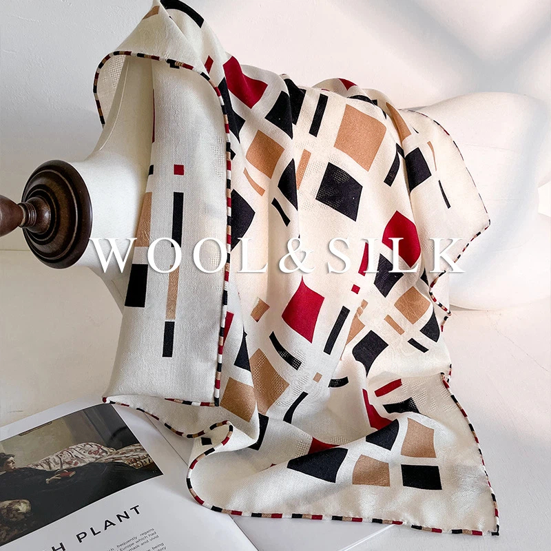 30% Silk 70% Wool Women's Scar - огляд і ціна Men Accessories For Neck