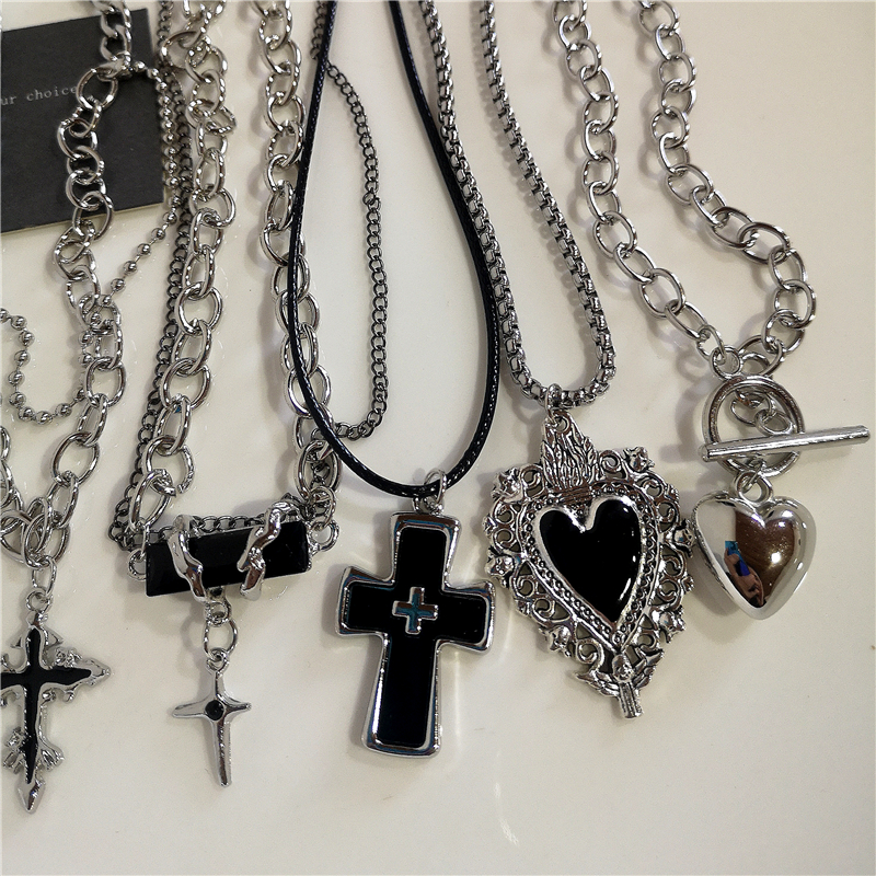 Vintage 90s Y2K Grunge Goth Pu - огляд і ціна Men Accessories Combo Gift