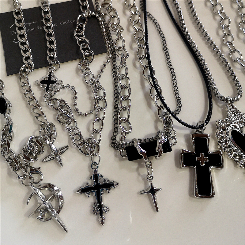 Vintage 90s Y2K Grunge Goth Pu - огляд і ціна Men Accessories Combo Gift