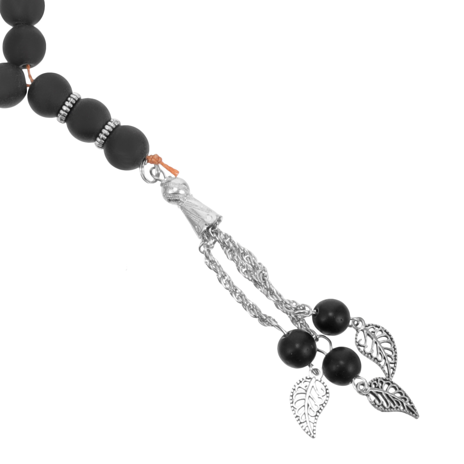Black Glass Prayer Beads Rosar - огляд і ціна Men Accessories Hand