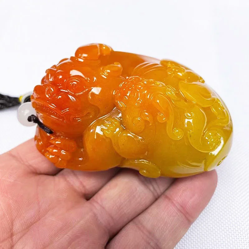 Natural Huang Longyu Pixiu Pen - огляд і ціна Men Accessories Hand