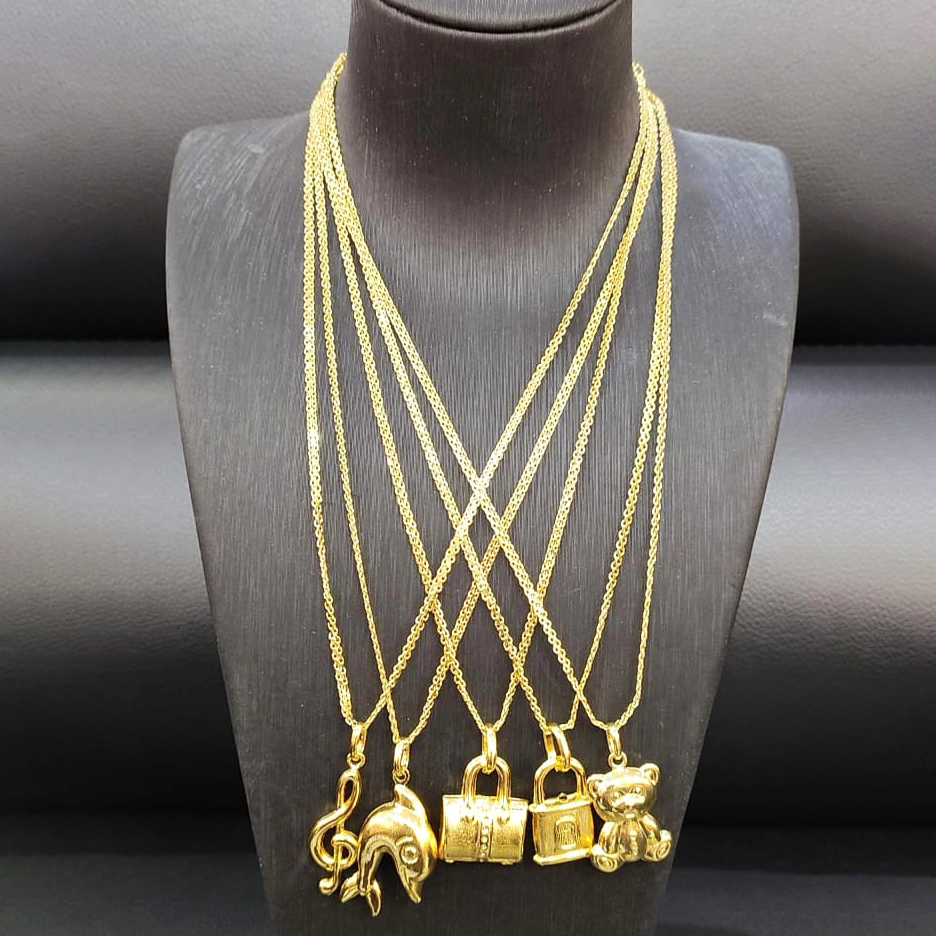 Gold Plated Chain and Pendants - огляд і ціна Men Accessories In Dubai