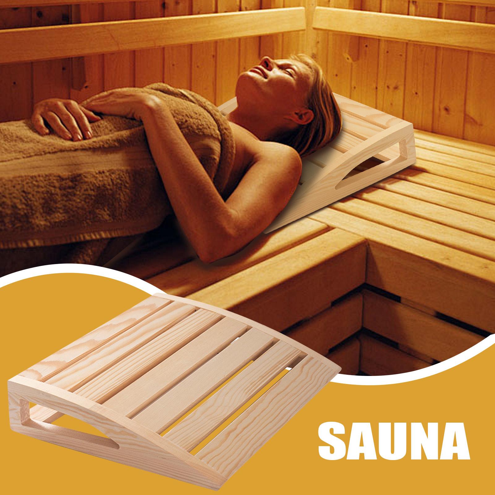 Wooden Sauna Headrest Handmade - огляд і ціна Men Accessories For Neck