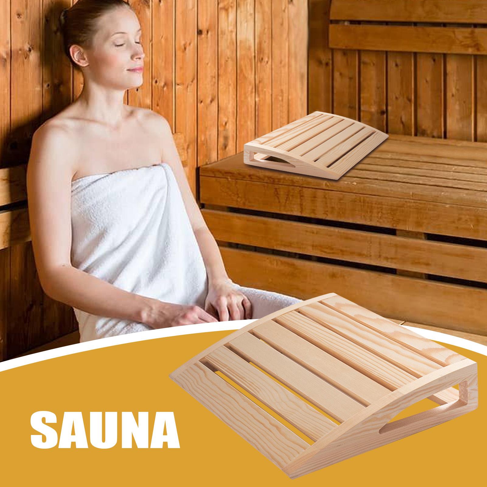 Wooden Sauna Headrest Handmade - огляд і ціна Men Accessories For Neck