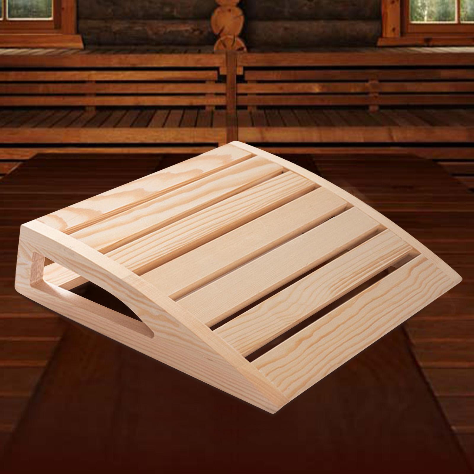 Wooden Sauna Headrest Handmade - огляд і ціна Men Accessories For Neck